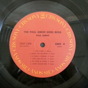 46073594;【帯付/美盤】Paul Simon / The Paul Simon Song Bookの画像3