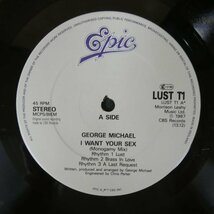 46073878;【UK盤/12inch/45RPM】George Michael / I Want Your Sex_画像3