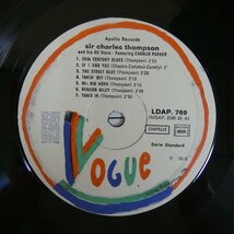 46073962;【France盤/Vogue/コーティングジャケ】Sir Charles Thompson & His All Stars / Charlie Parker / The Fabulous Apollo Sessions_画像3