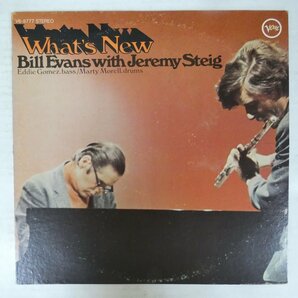 46073945;【US盤/Verve/黒T字】Bill Evans With Jeremy Steig / What's Newの画像1