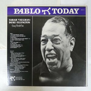 46073940;【US盤/PABLO】Sarah Vaughan,Duke Ellington / Song Book Oneの画像2