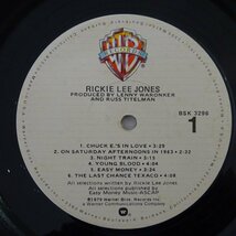 11186695;【US盤/ハイプステッカー/シュリンク】Rickie Lee Jones / S.T._画像3