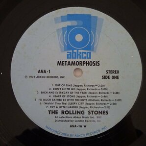 11186703;【US盤/シュリンク】The Rolling Stones / Metamorphosisの画像3