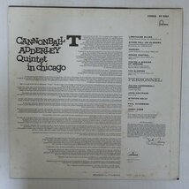 47057991;【国内盤】Cannonball Adderley Quintet / In Chicago_画像2