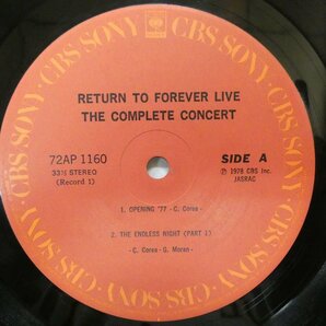 47058040;【国内盤/4LP-BOX】Return to Forever / Live The Complete Concertの画像3