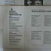 47058961;【国旗帯付/補充票/見開き】ザ・ビートルズ The Beatles / Magical Mystery Tour マジカル・ミステリー・ツアー_画像2