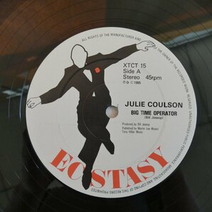 46073977;【UK盤/12inch/45RPM/Hi-NRG/美盤】Julie Coulson / Big Time Operatorの画像3