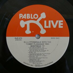 46074204;【US盤/OJC PABLO/美盤】Ella Fitzgerald With The Tommy Flanagan Trio / Montreux '77の画像3