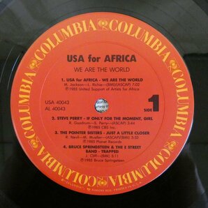 46074396;【US盤/見開き】USA For Africa / We Are The Worldの画像3