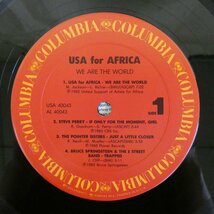 46074396;【US盤/見開き】USA For Africa / We Are The World_画像3