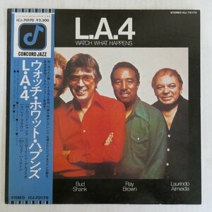 47059252;【帯付/ConcordJazz】L.A.4 / Watch What Happens