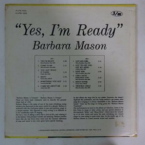 14030639;【USオリジナル/MONO】Barbara Mason バーバラ・メイソン / Yes, I'm Ready イェス, アイム・レディの画像2