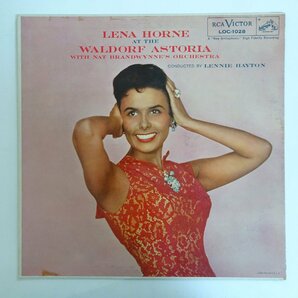 10024071;【US盤/黒銀ニッパー/深溝/MONO/RCA Victor】Lena Horne / At The Waldorf Astoriaの画像1