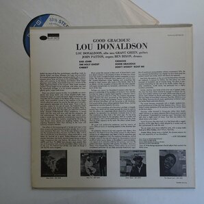 11184791;【US盤/Blue note/Liberty/VAN GELDER刻印】Lou Donaldson ルー・ドナルドソン / Good Gracious!の画像2