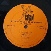 11185431;【US盤/Latin/シュリンク】La Gran Banda De Venezuela / Sabrosito_画像3