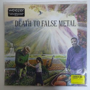 14030428;【US盤/Vinyl First Press/限定シリアル/ハイプステッカー/見開き】Weezer ウィーザー / Death To False Metalの画像1