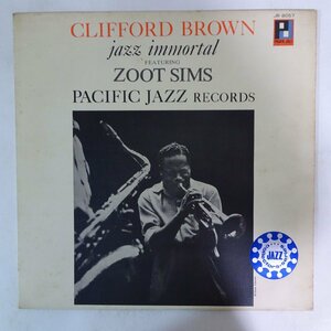 11185712;【国内盤/Pacific Jazz/赤盤】Clifford Brown featuring Zoot Sims / Jazz Immortal 不滅のクリフォード・ブラウン