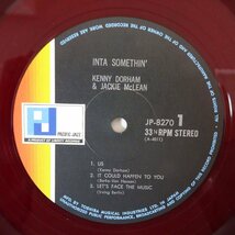 11185714;【国内盤/Pacific Jazz/赤盤】Kenny Dorham & Jackie McLean / Inta Somethin'_画像3