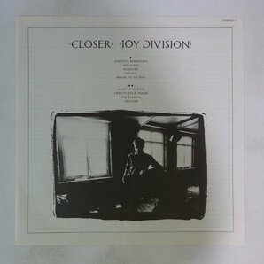 14030843;【JPN First Press/初回帯付】Joy Division ジョイ・ディヴィジョン / Closer クローサーの画像4