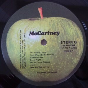 11186423;【US盤/見開き】Paul McCartney / McCartneyの画像3