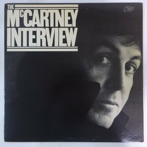 11186413;【US盤/プロモ白ラベル/2LP】Paul McCartney / The McCartney Interview