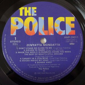 10025213;【国内盤】The Police / Zenyatta Mondattaの画像3