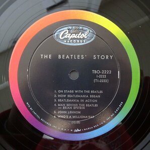 14030942;【USオリジナル/2LP/虹ラベル/MONO/深溝/見開き】The Beatles / The Beatles' Storyの画像3