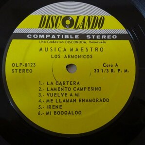 10024974;【US盤/LATIN】LOS ARMONICOS / MUSICA MAESTROの画像3