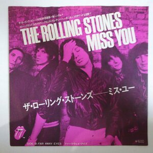10025132;【国内盤/7inch】The Rolling Stones ザ・ローリング・ストーンズ / Miss You ミス・ユー