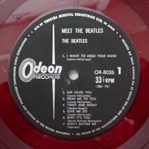 11184520;【国内盤/Odeon/赤盤/ペラジャケ】The Beatles / Meet The Beatles!_画像3