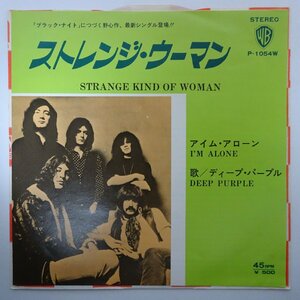 11185910;【国内盤/7inch】ディープ・パープル Deep Purple / ストレンジ・ウーマン