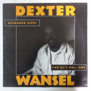 10025581;【US盤】Dexter Wansel / Keyboard Riffs For DJ's Volume 1