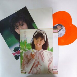11186928;【帯付き/限定プレス/Red Heart-Shaped Vinyl/7inch】本田美奈子 / 青い週末の画像2