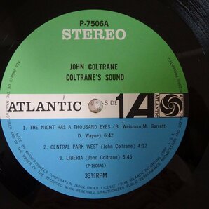 10025782;【国内盤/ATLANTIC】John Coltrane / Coltrane's Soundの画像3