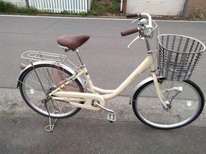 24インチ 自転車　オートライトLED アルミフレーム　京都に直接引き取り限定