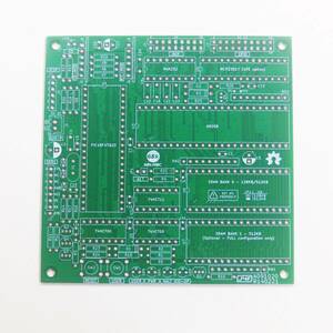 68K-MBC 製作用 プリント基板 緑色 マイコンボード 自作 電子工作 CPU CP/M モトローラ Motorola 68008 PIC18F47Q10 MAX232 eb9ec