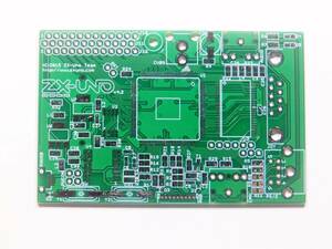 ZX-UNO v4.2 製作用 プリント基板 緑色 FPGA ZXUNO ZX UNO ZX-SPECTRUM クローン Xilinx Spartan XC6SLX9-2TQG144C eb9e9