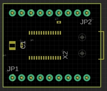 SparkFun USB to FIFO Breakout - FT245RL 緑色 シルク難あり USBパラレル変換モジュール SSOP-28 0.65mmピッチ SMD 取付練習 dqona_画像6