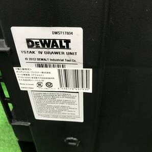 【中古品】★デウォルト(DeWALT) 2段チェスト 引き出しタイプ ティースタック DWST17804 IT80B5OPHHTIの画像10