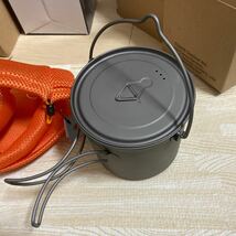 TOAKS チタニウム　1100ml POT WITH BAIL HANDLE 新品未使用_画像2