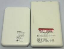 送料無料 6800mAh 5000mAh モバイルバッテリー 2個セット Type-C HIDISC 多摩電子工業 tama’s microUSB 急速充電 日本国内メーカー 白_画像5