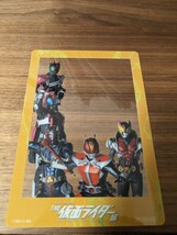 THE仮面ライダー展　オリジナルクリアカード(響鬼〜ディケイド)_画像2