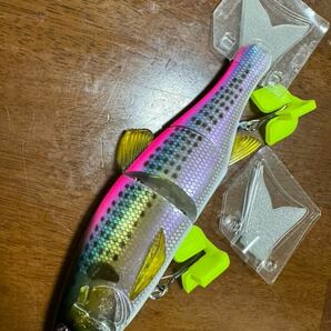 JACKALL ジャッカル 220SF Dowz Swimmer ダウズスイマー 220 mm 3.6 oz ピンクストライク コノシロ イワシの画像1