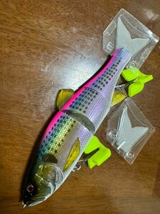 JACKALL ジャッカル 220SF Dowz Swimmer ダウズスイマー 220 mm 3.6 oz ピンクストライク コノシロ イワシ