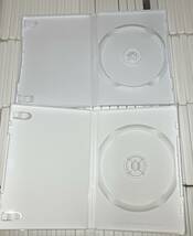 中古　DVDトールケース（白）１２０枚 /ゆうパック１４０サイズ_画像2