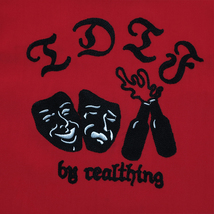 ★ハイクオリティ TDTF BY REALTHING TWO FACE 50S 高級 刺繍 オーリングシャツ 黒 S～XL アメカジ ヴィンテージ レトロ ハワイ★T716_画像8