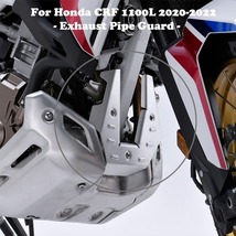 HONDA ホンダ CRF1100L アフリカツイン アドベンチャースポーツ ES/DCT 2020-2022 エキゾースト パイプ ガード アルミ_画像1