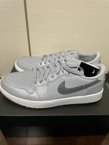 ナイキ エアジョーダン1 ゴルフ 26cm ウルフグレー NIKE JORDAN