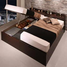  shelves * outlet attaching domestic production large size tip-up storage bed Jada JadaToys natural white 