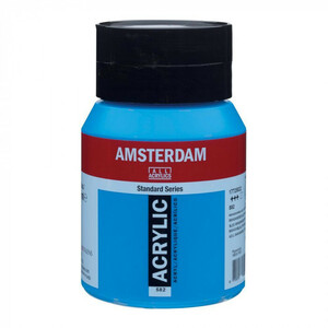 AMSTERDAM アムステルダム アクリリックカラー500ml マンガニーズブルーフタロ582 407480